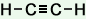 Structure of ethyne