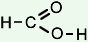 Structure of methanoic acid