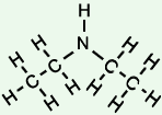 structure of diethylamine