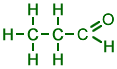 structure of propanal