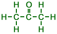 structure of propanone