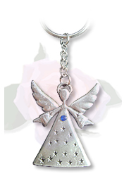 September Angel Keyring