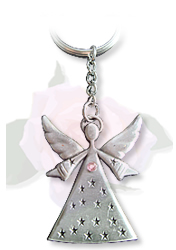 October Angel Keyring